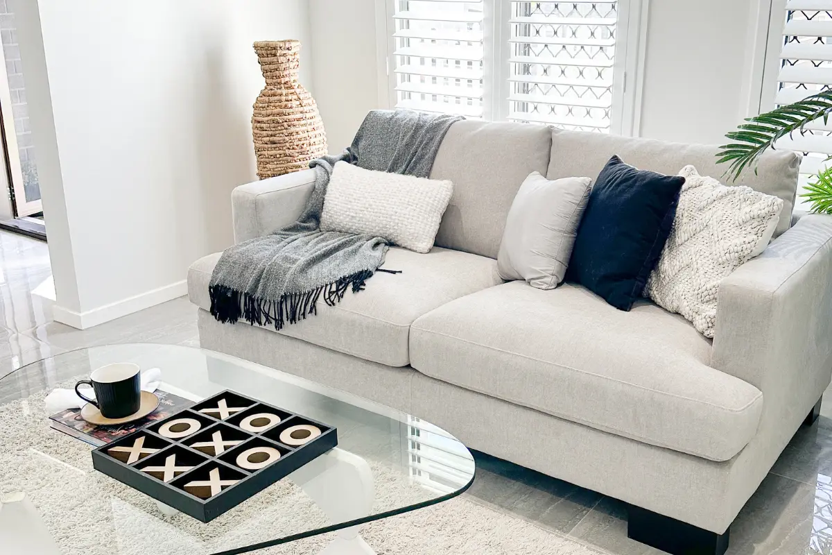 Example of staged kitchen